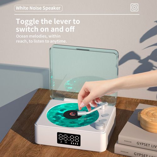 2025 Ocean Waves Vinyl Bluetooth Speaker