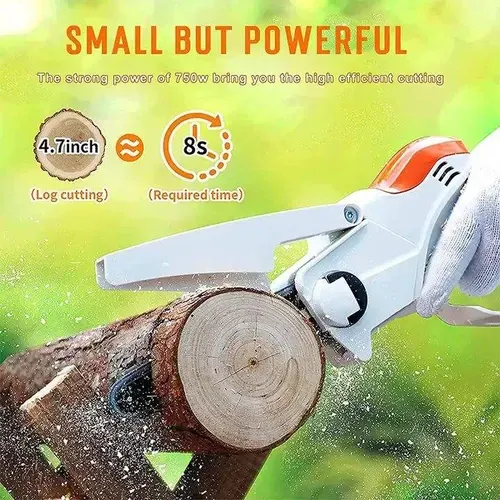 Battery driven chainsaw electric brushless chainsaw