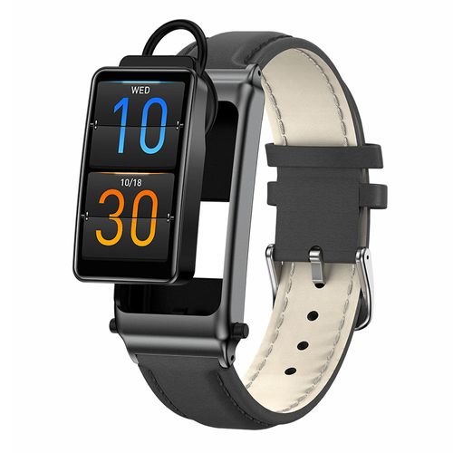 K80 Smart Bracelet 2 in 1 1.57inch BT Call NFC Sport Body Temperature Fitness Sports Smart Watch Headset For Men Women