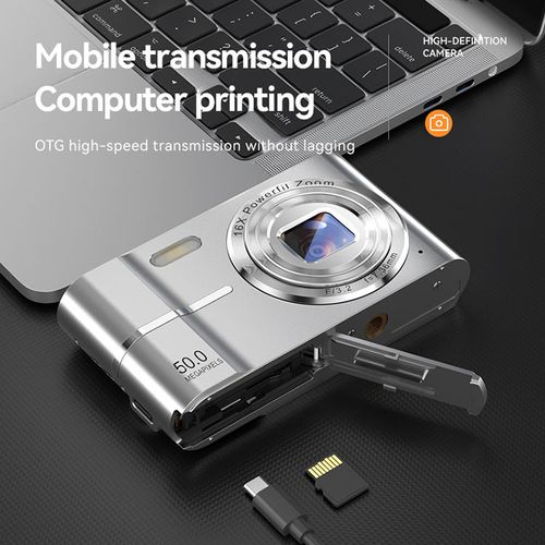 Classic Portable 2.4-inch 16X Zoom CCD Camera 4K HD Mini Digital Camera