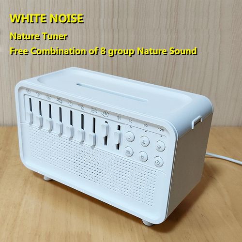 2025 New White Noise Aromatherapy Sleep Device Humidifier Bluetooth Speaker Soothing Sleep Night Light Artifact Baby Sleep Aid