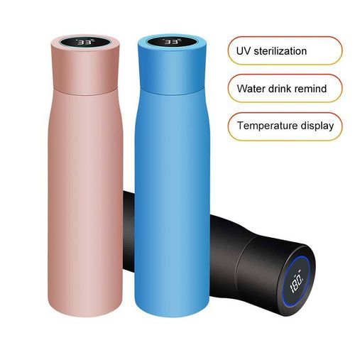 Best-selling Smart 500ML Self-cleaning LED UV Water Bottle