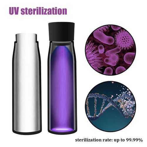Best-selling Smart 500ML Self-cleaning LED UV Water Bottle