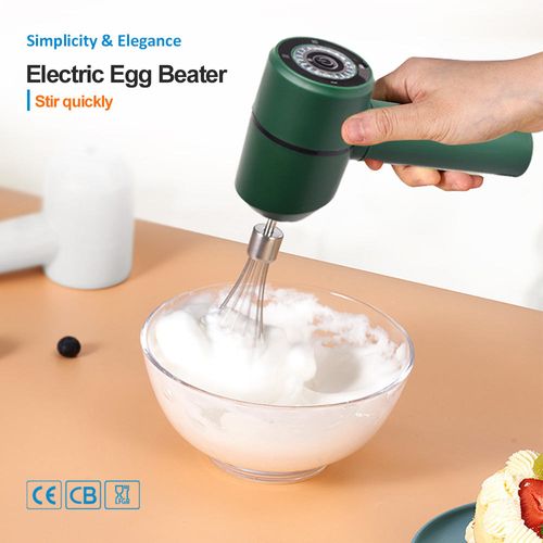 Kitchen Portable Electric Egg Beater Hand Manual Egg Mixer