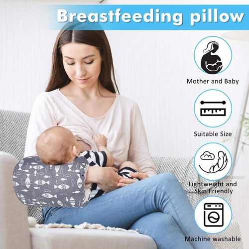 Baby Bottle - feeding Head Support, Slide - in Nursing Arm Pillow for Breastfeeding
