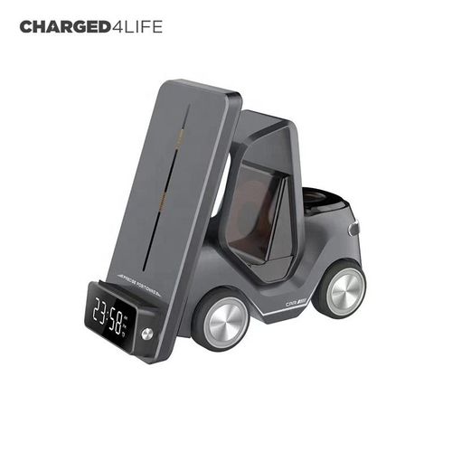Wholesale Cool Gadgets 5 in 1 Charger 2025 Portable Desktop Mobile Phone Wireless Charger Station Magnetic 15W Wireless Charger