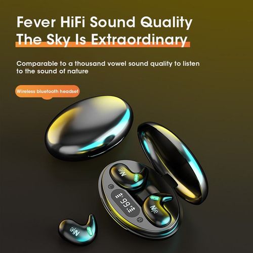 Niye T16 Ble Sleeping Headphones Mini Wireless Headphones Earplugs HIFI Soundproof Noise Canceling Earplugs