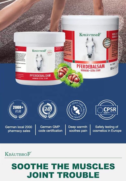 Organic horse chestnut cream