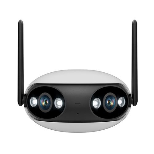 ICSEE 4MP Home Security Wireless IP Bullet Double Lens 180 Panoramic Wifi Camera