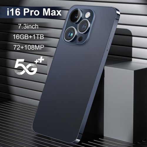 Affordable i16 pro Max smartphone, equipped with the latest Android 11 system and a memory of 16GB + 1TB.