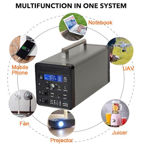 200W Solar Generator Portable Power Station 220V Power Outdoor Mobile Power Supply