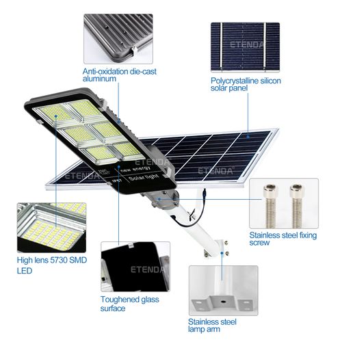 240W solar-charged street lights