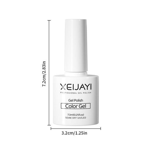 CPNP-certified rubber base coat transparent semi-permanent nail art glue gel nail tips (soak-off removable)