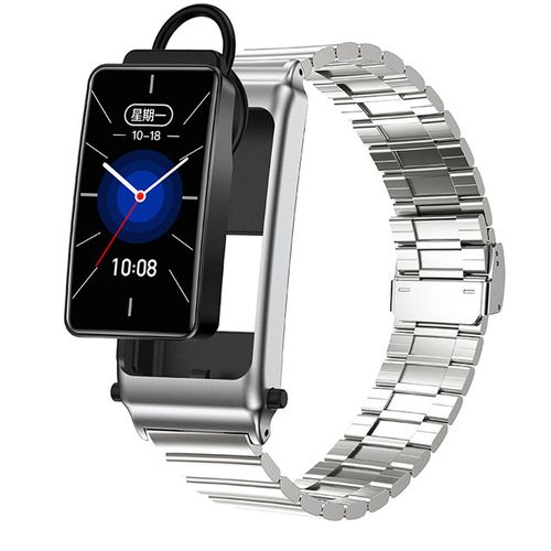 K80 Smart Bracelet 2 in 1 1.57inch BT Call NFC Sport Body Temperature Fitness Sports Smart Watch Headset For Men Women