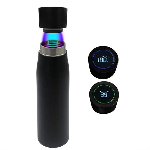 Best-selling Smart 500ML Self-cleaning LED UV Water Bottle