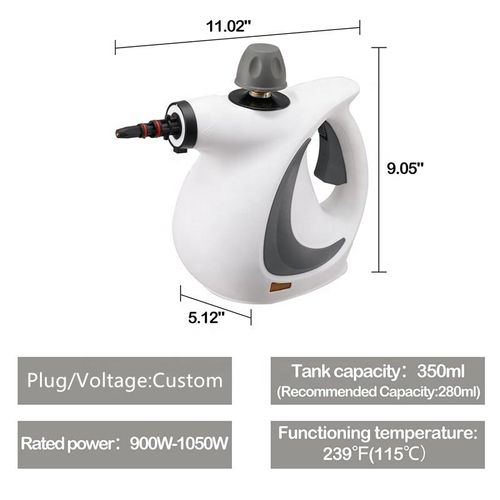 Portable handheld steam cleaner