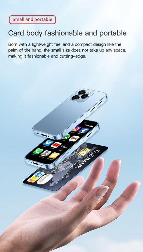The new 2025 XS16 Mini Pocket 4G Smartphone
