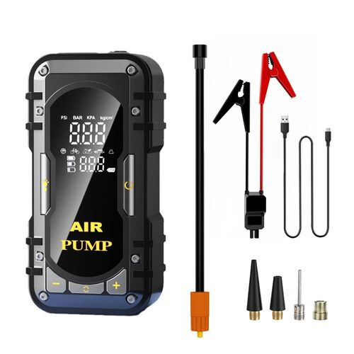 Car Emergency Tools 6000mAh 8000mAh 12V Car Jump Starter Battery Emergency Power Bank Car Air Pump