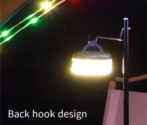 Multi functional four in one design camping light string