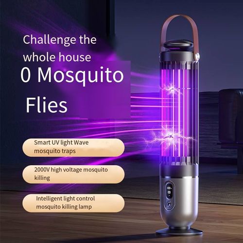 New in 2025, an environmentally friendly pest control device made of ABS plastic material, an electric shock type mosquito killer lamp.