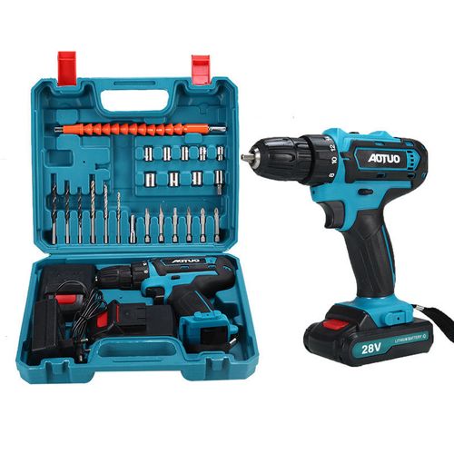 28V portable cordless drill