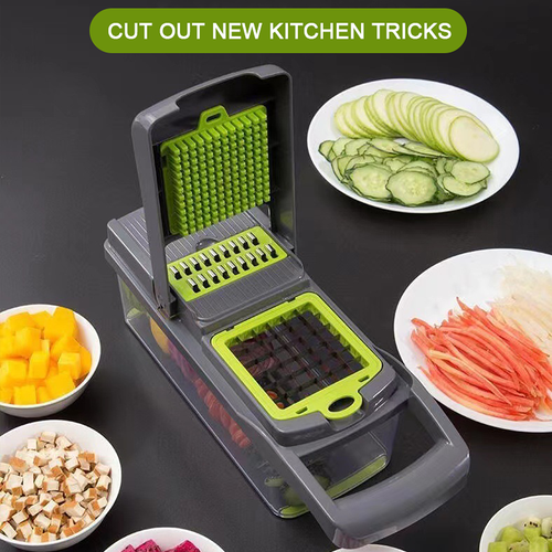 Factory wholesale kitchen supplies. 14-in-1 food chopper.
