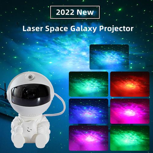 Multifunctional starry sky astronaut projection lamp with a remote control