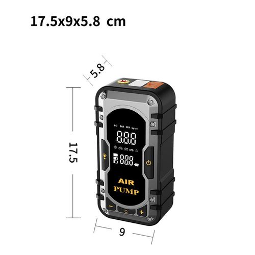Car Emergency Tools 6000mAh 8000mAh 12V Car Jump Starter Battery Emergency Power Bank Car Air Pump