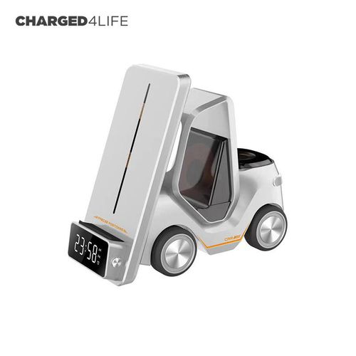 Wholesale Cool Gadgets 5 in 1 Charger 2025 Portable Desktop Mobile Phone Wireless Charger Station Magnetic 15W Wireless Charger