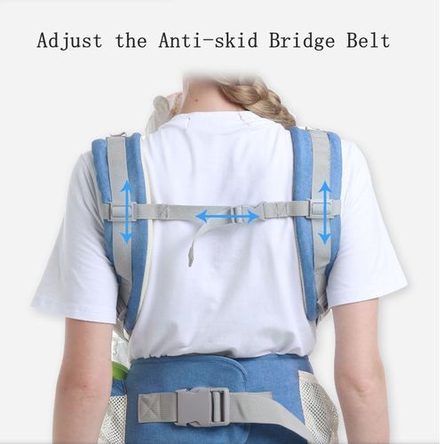 Baby carrier waist stool