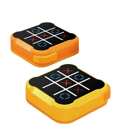 Tic-Tac-Toe Bolt, a compact and portable chess puzzle toy