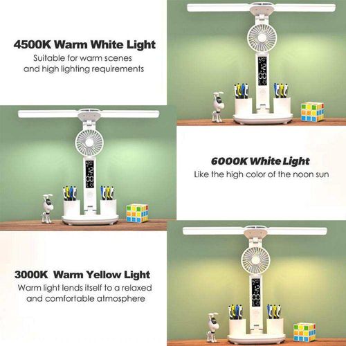 Multifunctional modern folding lamp for the USB-enabled bedroom table