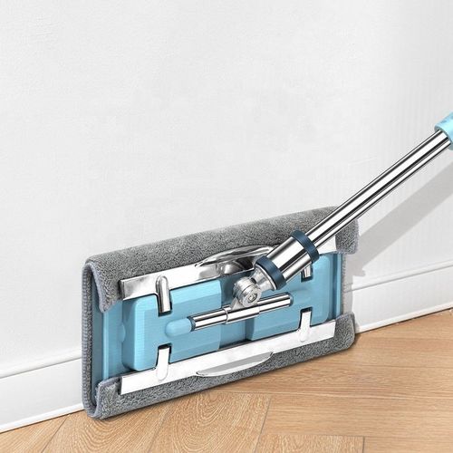 A kitchen floor mop that can absorb water and is suitable for both dry and wet use.