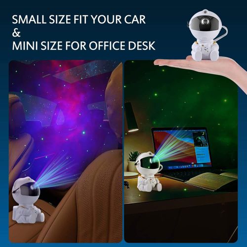 Multifunctional starry sky astronaut projection lamp with a remote control
