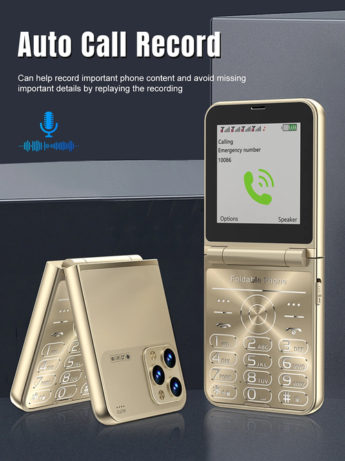 The UNIWA F265 flip phone