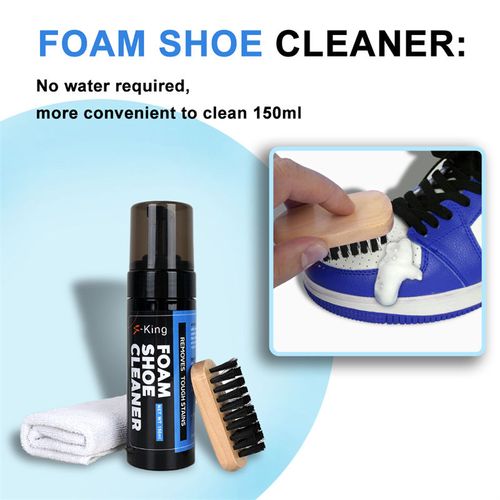 Single-bottle liquid casual shoe cleaning kit