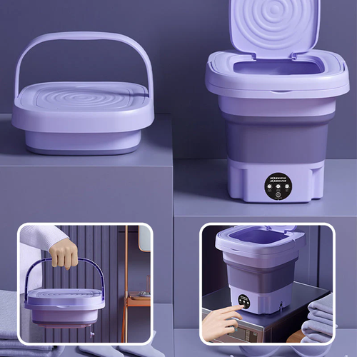 ⏳Time-limited Special⌛ Portable Mini Folding Washing Machine