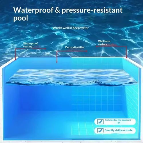 Fish Pond Swimming Pool Waterproof Leakproof Anti-Seepage Rainproof Coating Flexible Bubble Manufacturers