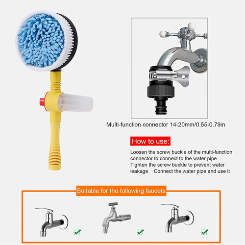 🔥Hot Sale 49% OFF🔥New Self-spinning Car Wash Mops