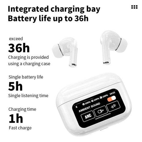 🔥  Noise Cancelling Bluetooth Earbuds
