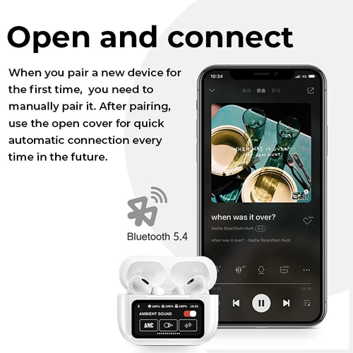 🔥  Noise Cancelling Bluetooth Earbuds