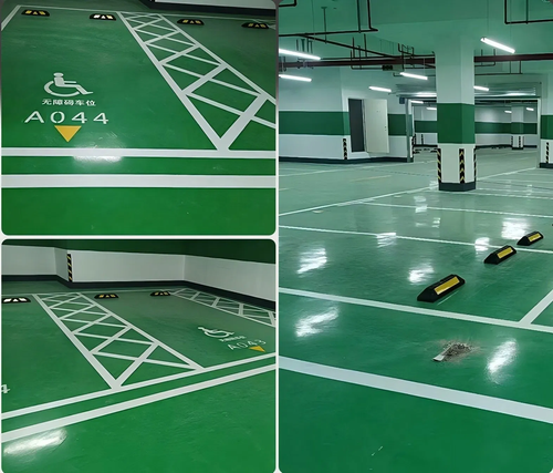 20KG Green AB group Eposy Floor Paint (Each one set twice brush can cover 60㎡ )
