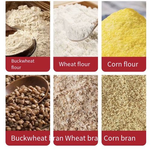 Flour Milling Machine Wheat & Rice Seasoning Grinder for Farm Industries(3 PCS)