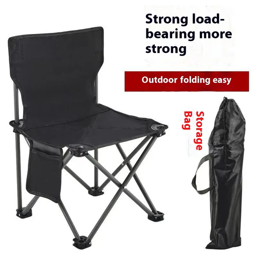 Outdoor Folding Chair Camping Mesh Chair Ultra-Light Portable Stool Small Stool Outdoor Fishing Chair