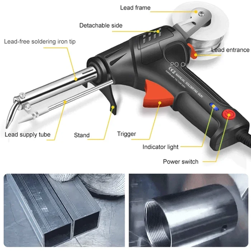 🔥  Internally Heated Portable Soldering Gun