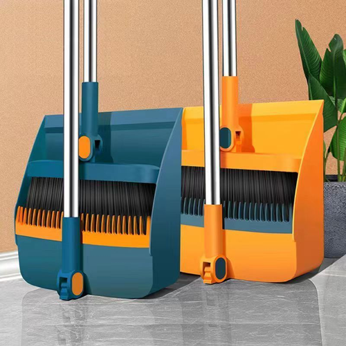 Home Folding Broom Set Enlarged Thick Dustpan Broom Set