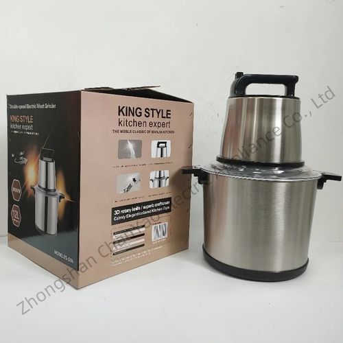6L Stainless Steel Meat Grinder Yam Pounder and Fufu Machine for Home Use