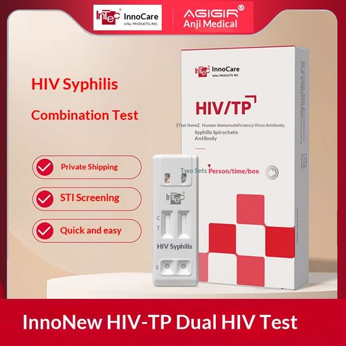 HIV, syphilis, hepatitis B, and hepatitis C virus quadruple test kit