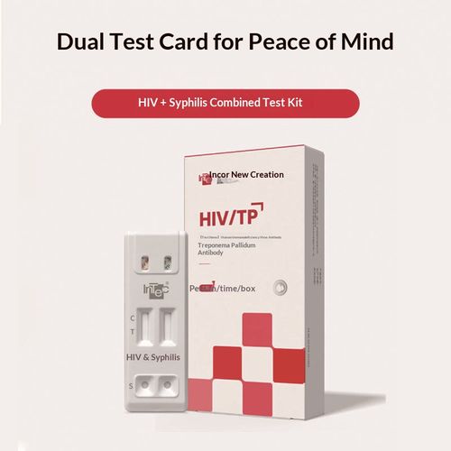 HIV, syphilis, hepatitis B, and hepatitis C virus quadruple test kit