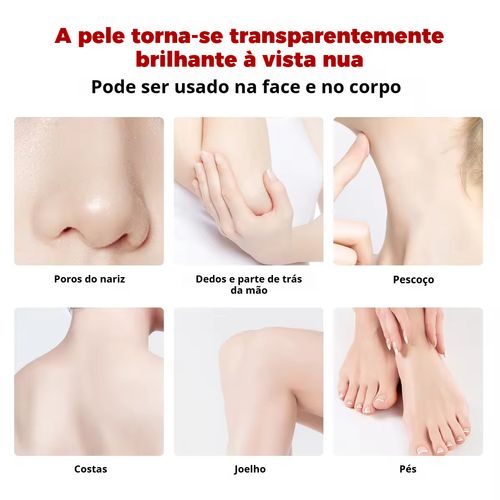 Gel de Exfoliação Suave: Clareamento, Hidratação e Purificação da Pele - Pele Limpa e Radiante em 1 Passo